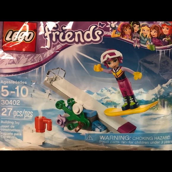 lego snowboarder girl